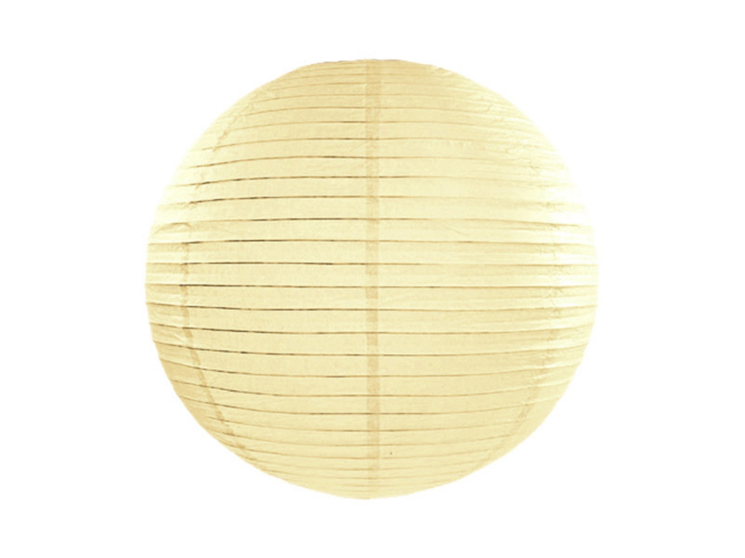 Lampion kulatý 25 cm šampáň