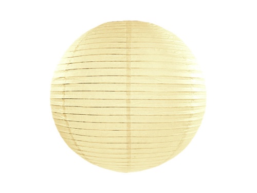Lampion kulatý 25 cm šampáň