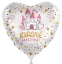 Obrázok z Fóliový balónik Krásne narodeniny - Princeznovský hrad CZ - 43cm