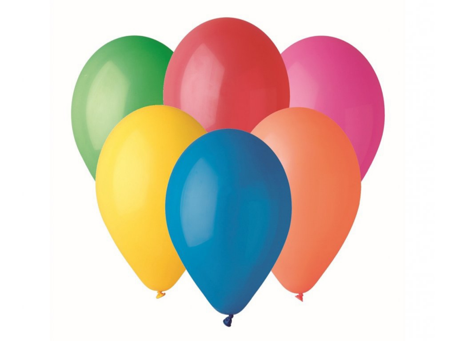 Levně Balonky 23 cm - 6 ks