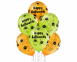 Picture of Latexové balonky Happy Halloween - pavouci 30 cm - 6 ks