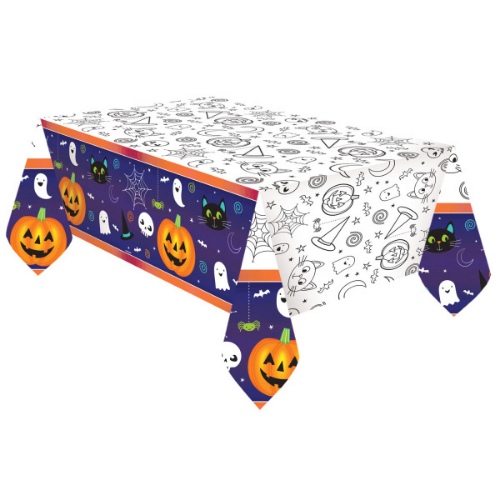 Levně Papírový ubrus Halloween Friends 200 x 95 cm