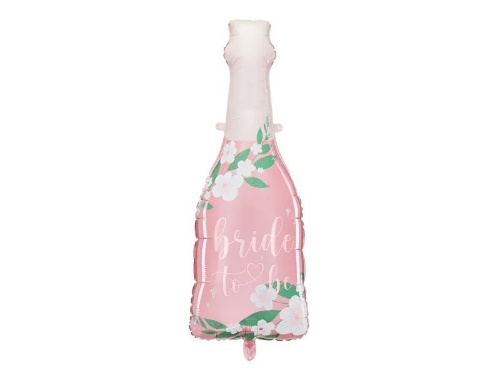 Foliový balonek lahev sektu - Bride to Be 108 cm