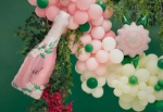 Obrázok z Fóliový balónik fľaša sektu - Bride to Be 108 cm
