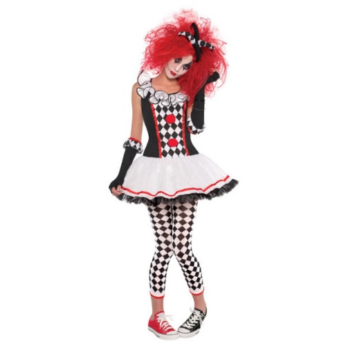 Levně Dětský kostým Harlequin Honey 12 až 14 let - 152 - 164 cm