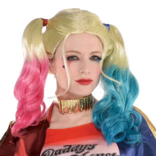 Obrázek z Dámská paruka Suicide Squad - Harley Quinn 
