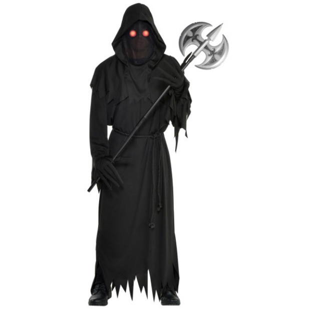 Obrázek z Pánský kostým smrtka se sekerou (Grim Reaper) - vel- M/L 