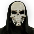 Picture of 3D Skull Halloween Mask - Silver