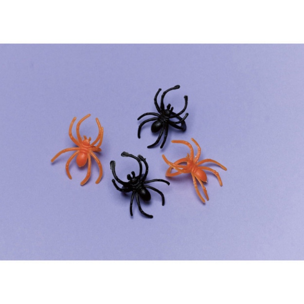 Obrázek z plastový prstýnek s pavoukem 30 ks 
