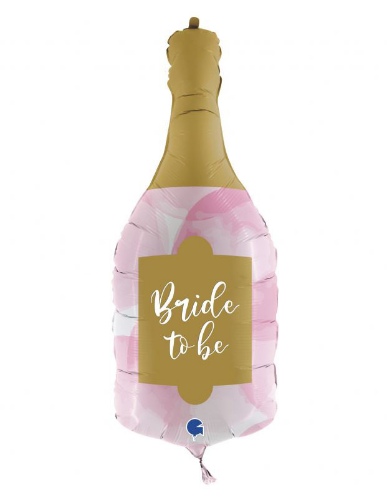 Levně Šampaňské s nápisem Bride To Be - 91 cm - Grabo