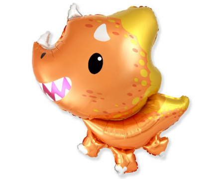 Obrázek Foliový balonek - Baby Triceratops 82 cm - Godan