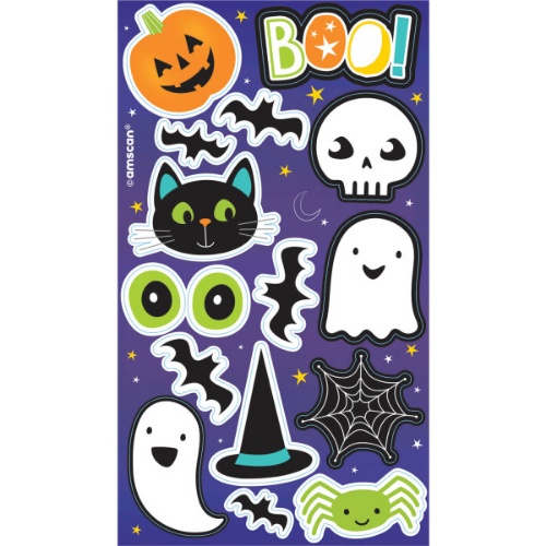 Levně Sada samolepek Halloween 60ks