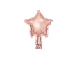 Picture of Foliový balonek hvězda rosegold 12 cm - 25ks