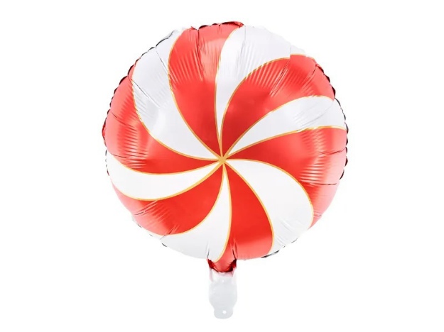 Obrázek z Foliový balonek bonbón červený 35 cm 