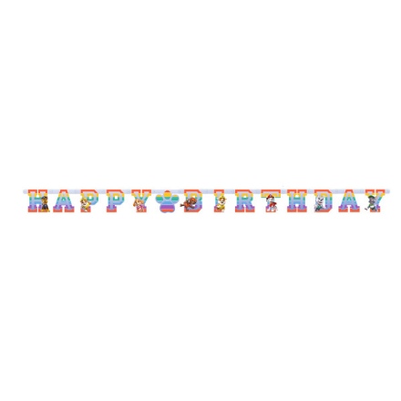 Obrázek Party nápis Happy Birthday - Tlapková patrola - 180 x 15 cm