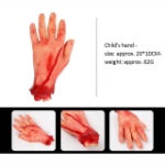 Obrázek z Halloweenská dekorace - krvavá ruka - 20 x 10cm 