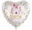 Obrázok z Fóliový balónik Šťastné narodeniny SK - Princess 43cm