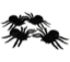 Obrázek Halloweenská dekorace chlupatí Pavouci 7 x 11 x 2 cm - 4 ks
