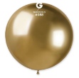Picture of Obří nafukovací balon - chromový zlatý 80 cm