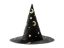 Obrázek Čarodejnický klobouk černý s hvězdami