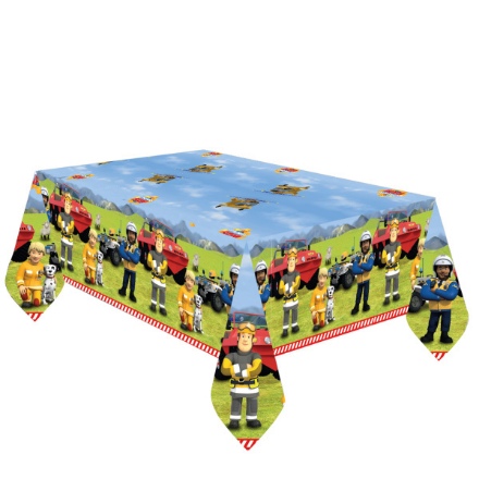 Obrázok z Papierový párty obrus Požiarnik Sam 2022 - 120 x 180 cm