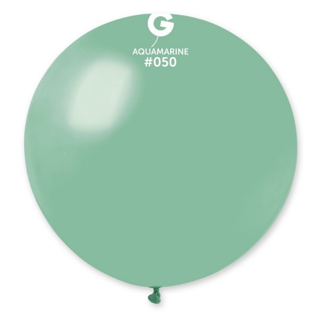Obrázok z Balón jumbo Gemar svetlo tyrkysový 100 cm
