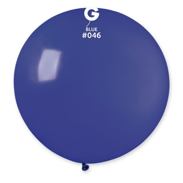 Obrázok z Balón jumbo tmavo modrý 100 cm