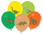Obrázek z Latexové balonky Dinosauři  30 cm - 5 ks 