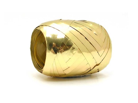 Picture of Stuha vázací 20 m zlatá metalická