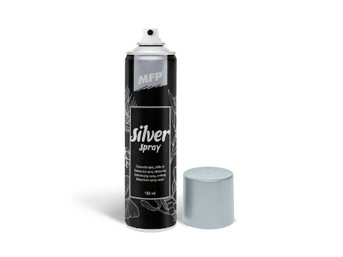 Levně Sprej 150ml dekorační stříbrný