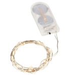 Svítící řetěz na baterie 20 LED teplá bílá – detail produktu