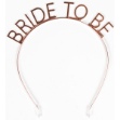 Picture of Čelenka Bride To Be - rosegold