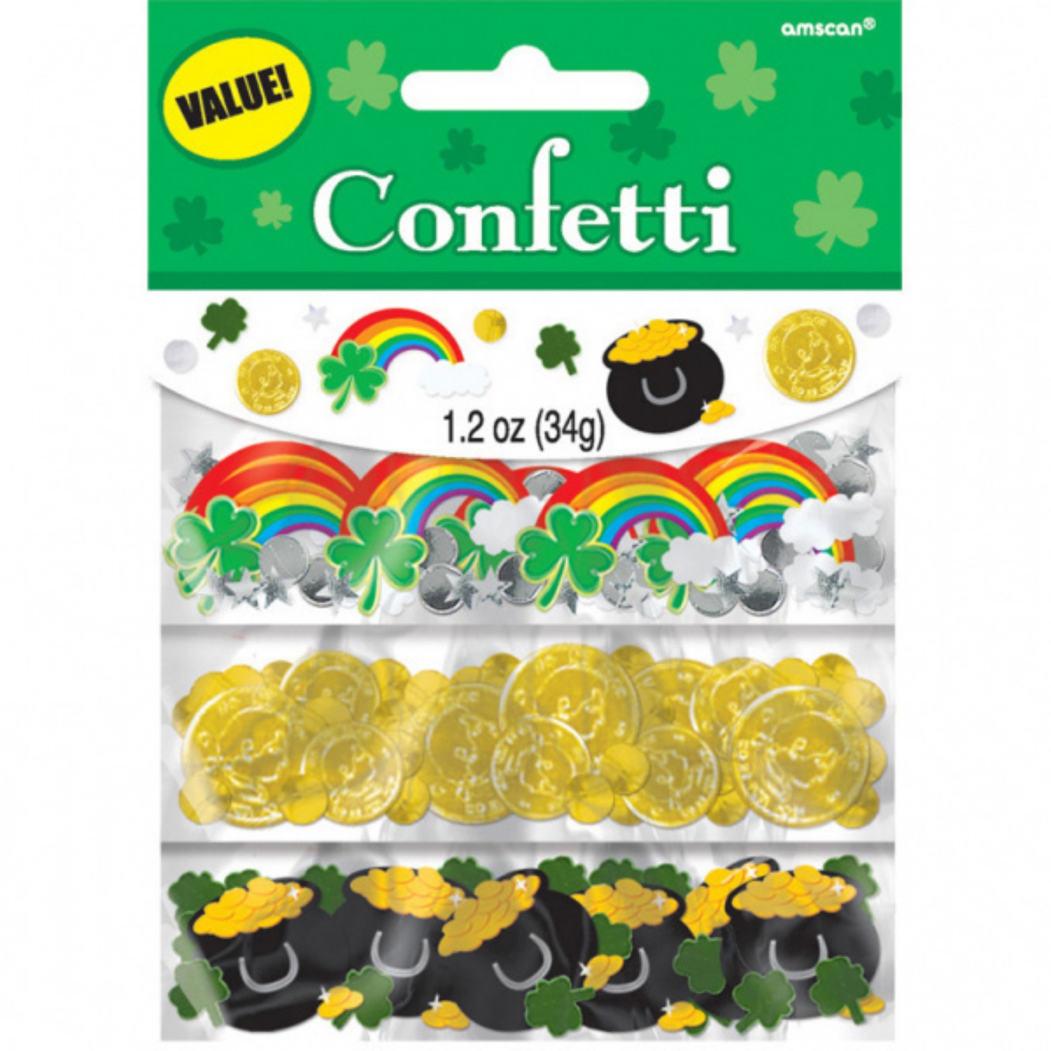 Levně Konfety St. Patrick's Day - 34g