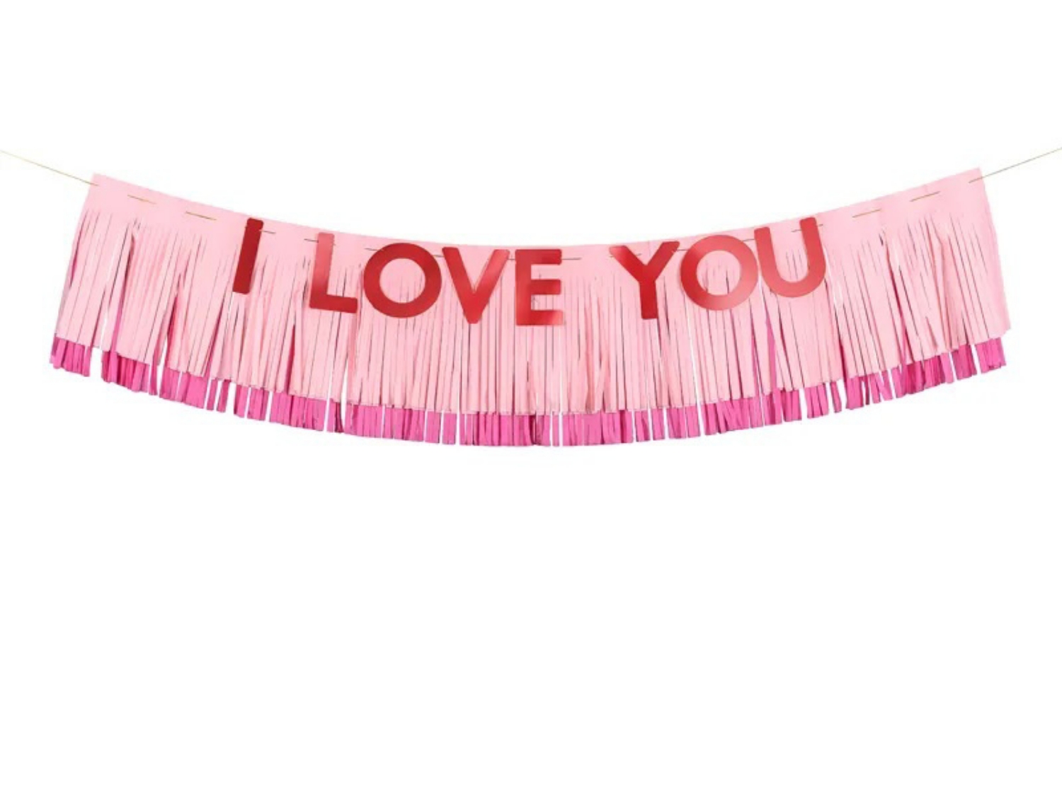 Party nápis I LOVE YOU - 150 x 30 cm
