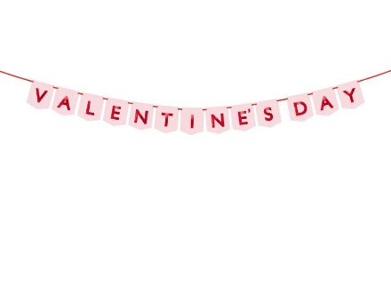 Picture of Party nápis Valentines Day - 150 x 30 cm
