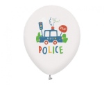 Obrázek z Latexové balonky policejní 30 cm - 5 ks 