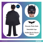 Obrázek z Dětský kostým - Batman Dark Knight - 6 až 8 let - Vel. 116 - 128 cm 