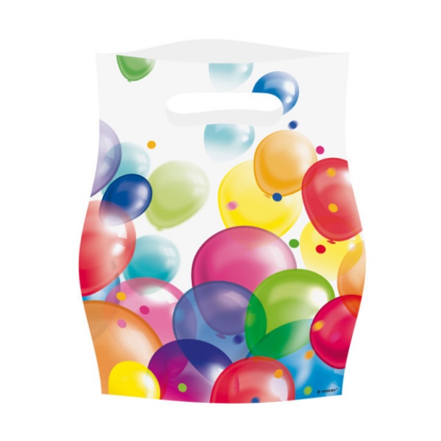 Obrázek z Party tašky s balonky 8 ks 