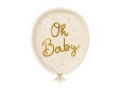 Obrázok z EKO Papierové party taniere Oh baby! - 17.5x22 cm