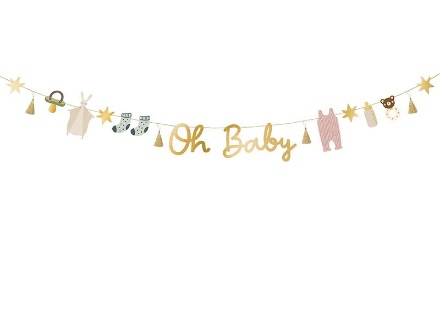 Obrázok z Girlanda Oh baby! - 250 cm