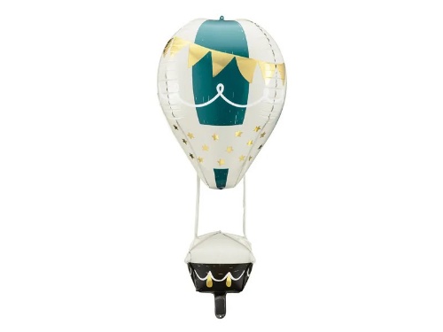 Levně Foliový balonek - horkovzdušný balon 110 cm