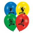 Obrázek Latexové balonky Harry Potter, Bradavické koleje, 6 ks