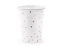 Obrázek Papírové kelímky bílé s rose gold puntíky 260 ml - 6 ks