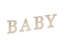 Obrázok z Drevený nápis BABY 16.5-21.5x19.5 cm