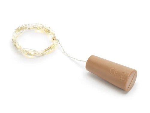 Levně LED řetěz se špuntem - 197 cm