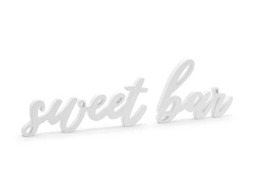 Dekorácia drevená Sweet bar 37 x 10 cm