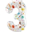 Obrázek Foliová číslice - Party Joy 3 - 86 cm