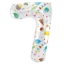 Obrázok z Fóliová číslica - Party Joy 7 - 86 cm