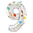 Obrázek Foliová číslice - Party Joy 9 - 86 cm