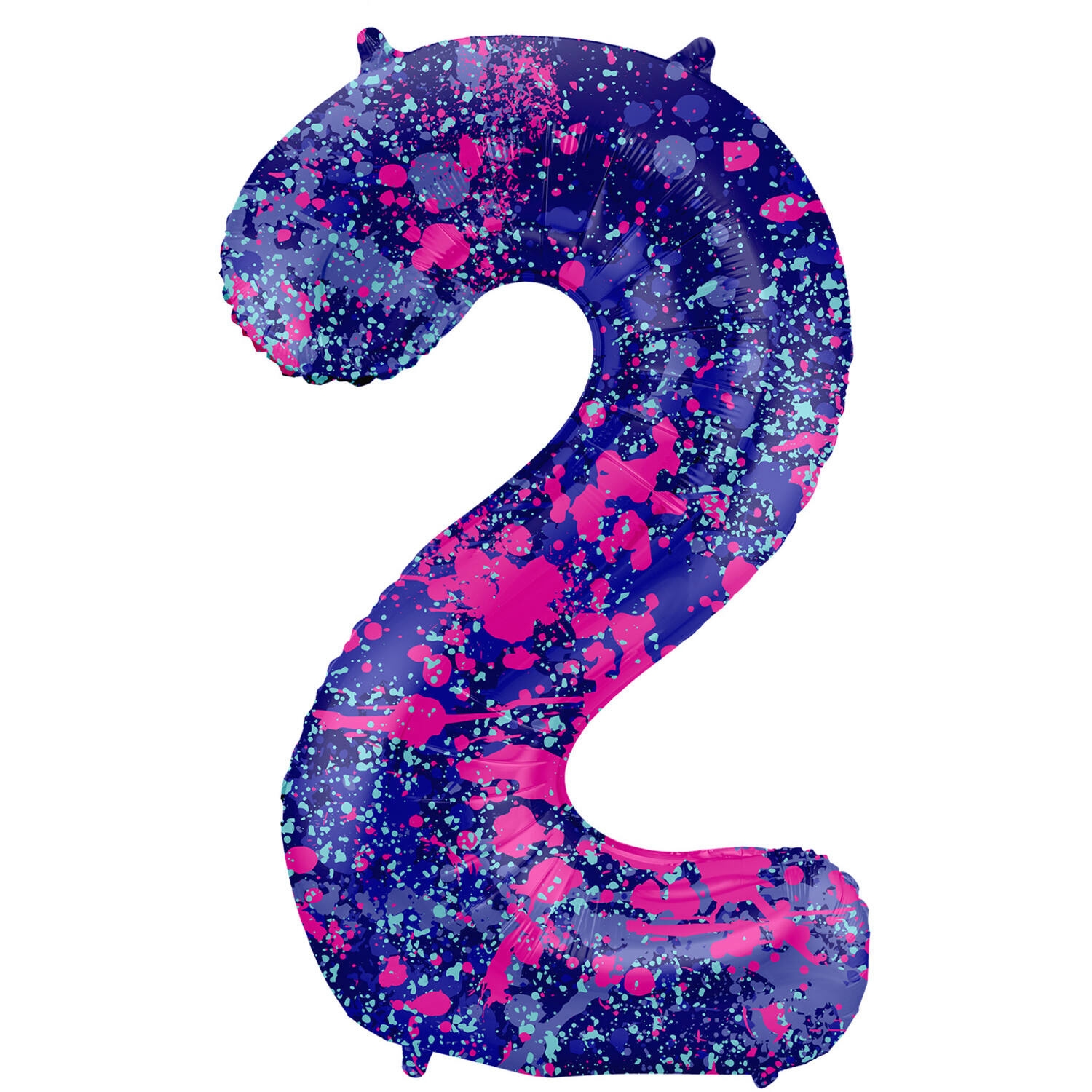 Foliová číslice - Paint Splash 2 - 86 cm